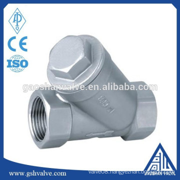 stainless steel y type thread filter